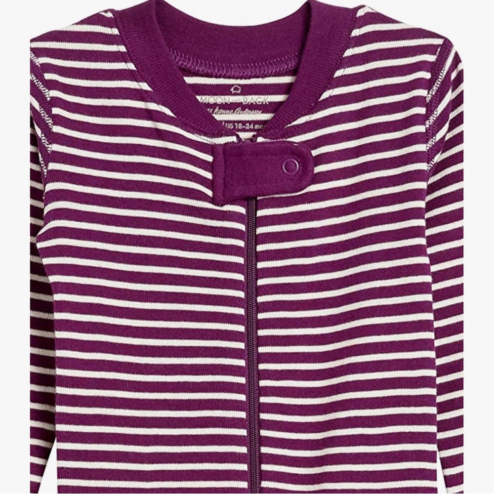Hanna Andersson Berry Toddler Organic Cotton Long-Sleeve Pajama 12-18 mos